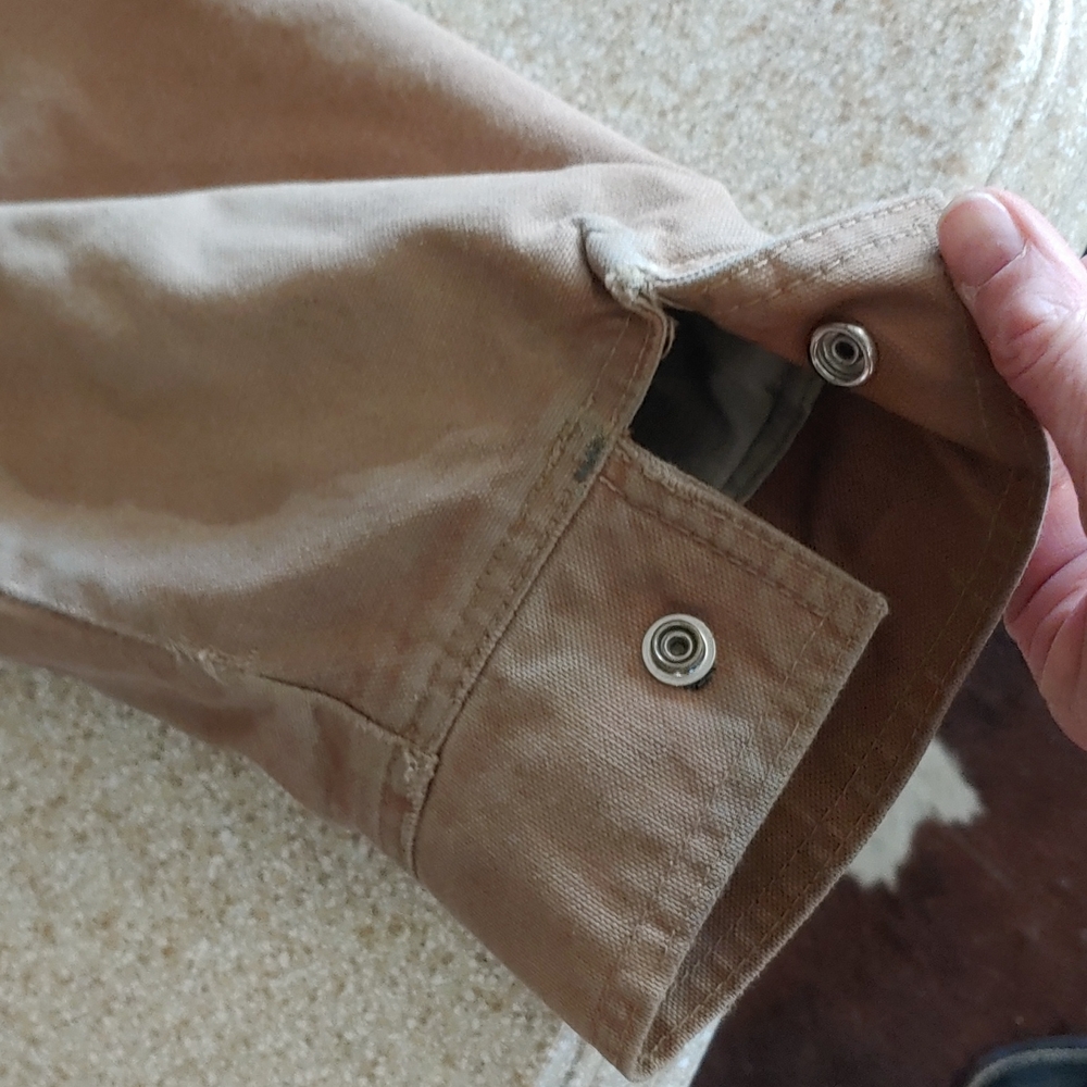 Bulwark Flame Resistant Brown Duck Bomber Jacket Size XL - Picture 10 of 14